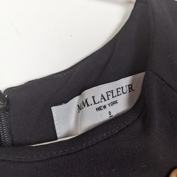𝅺MM Lafleur Katie dress size 0 black elegant - Picture 10 of 10